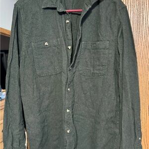 Men’s Sonoma Olive Green Flannel Shirt